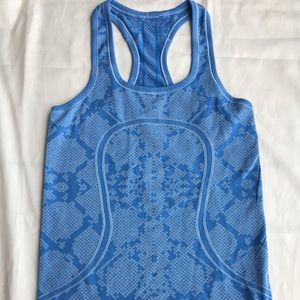 Snake skin Lululemon swiftly tank